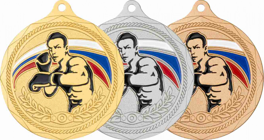 Медаль 50мм "Бокс" Z582